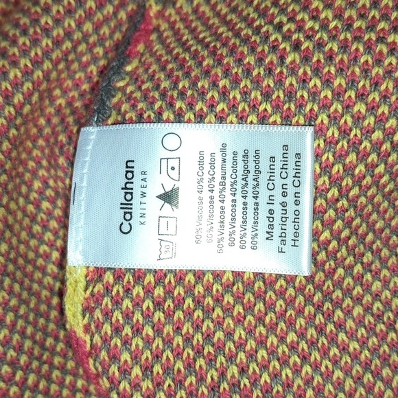 Callahan  Olivia Sweater Camo Style Size Large - Picture 5 of 9